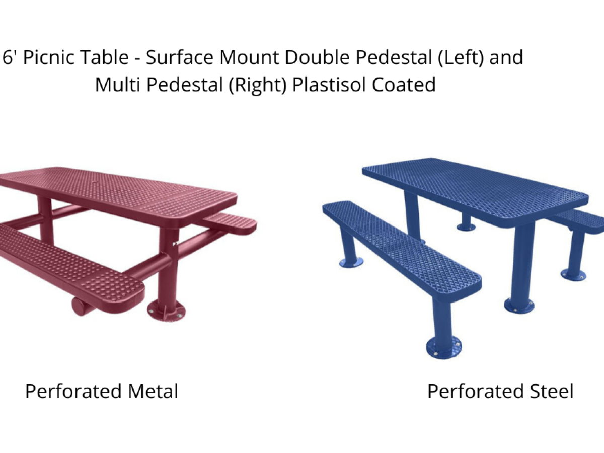 Antimicrobial Outdoor Picnic Table - SWS Group