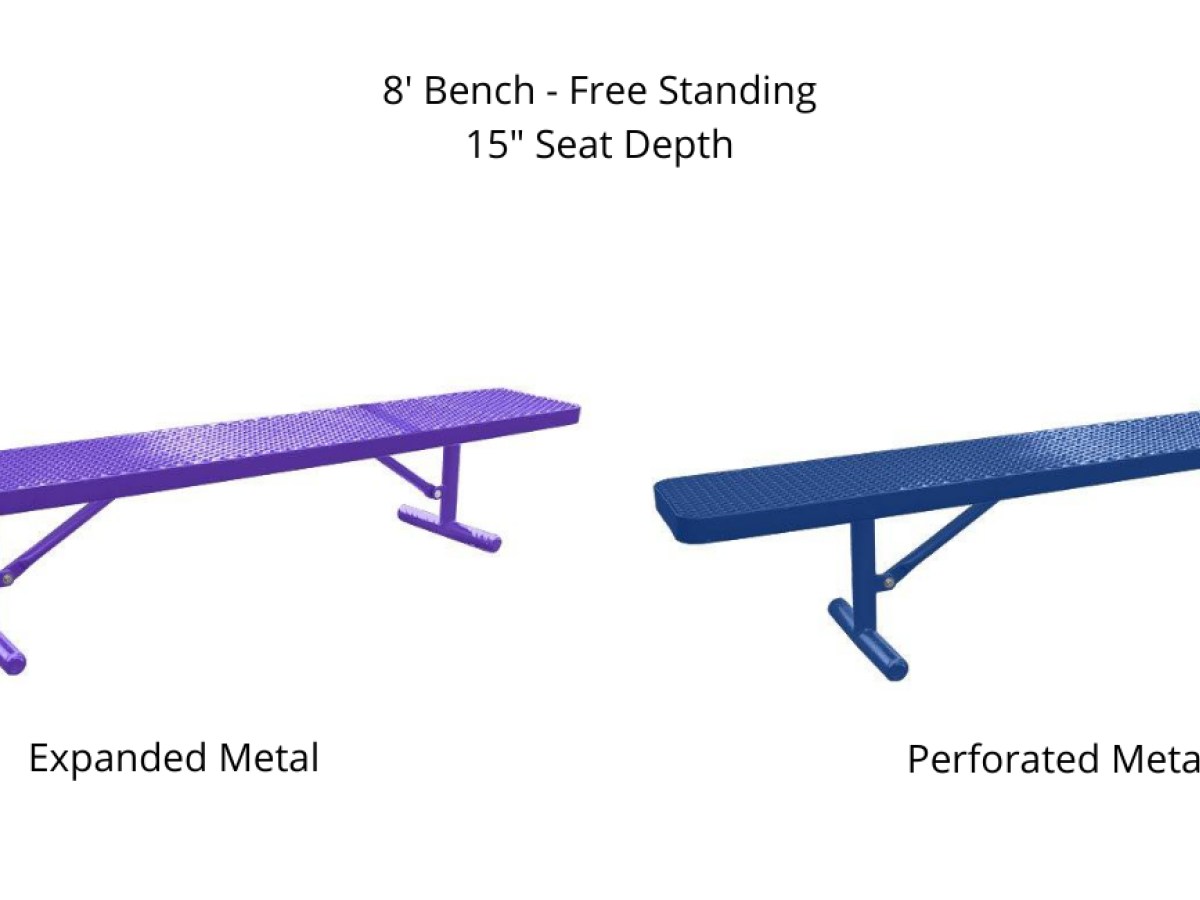 Outdoor Benches Free-Standing - SWS Group