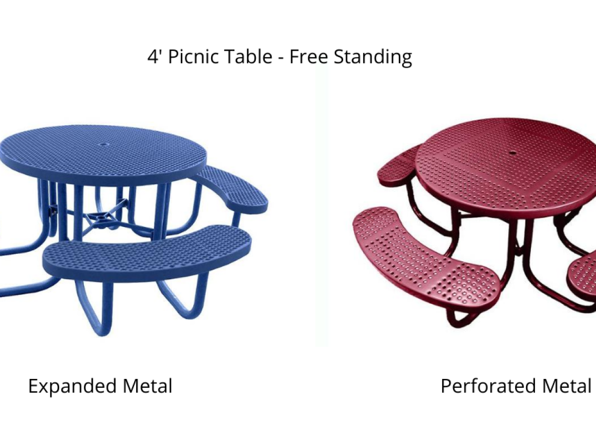 UV Stabilized Round Picnic Table - SWS Group