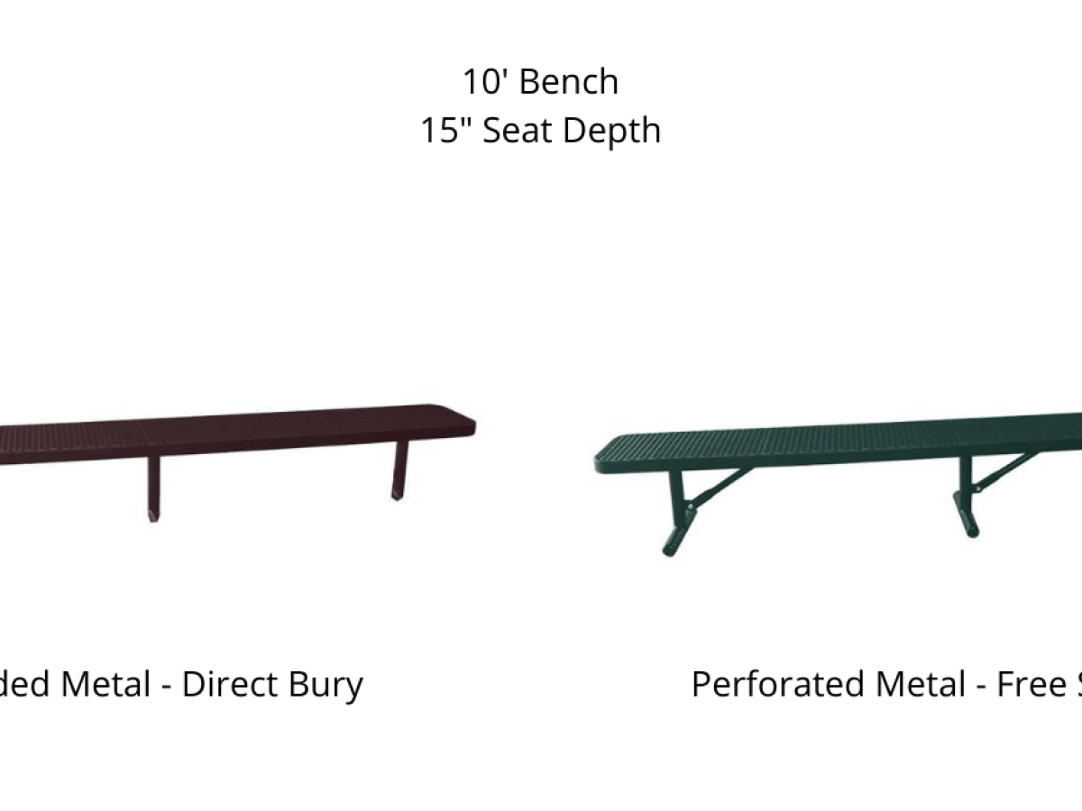 Outdoor Benches Direct Bury - SWS Group