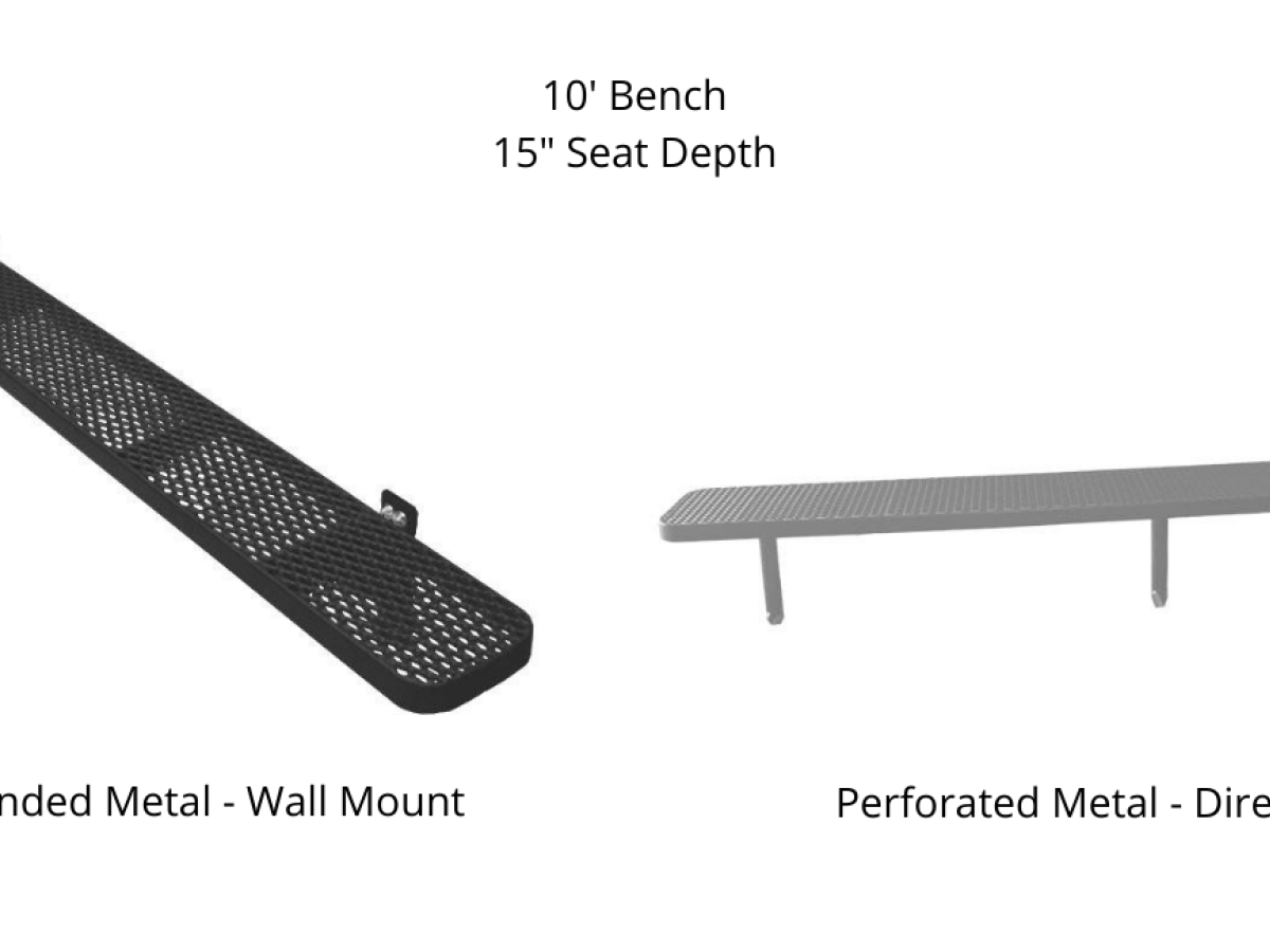 Outdoor Benches Wall Mount - SWS Group