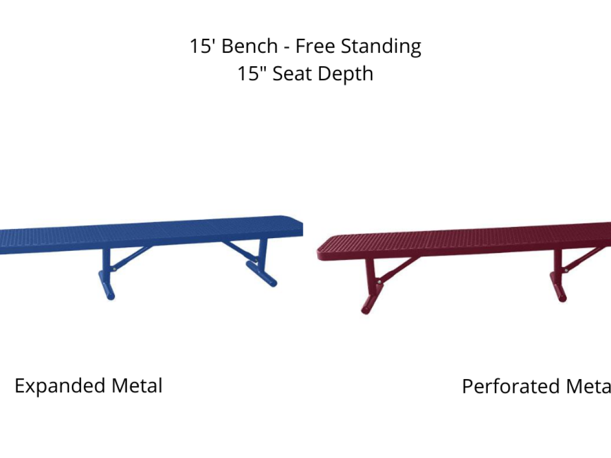 Outdoor Benches Free Standing - SWS Group