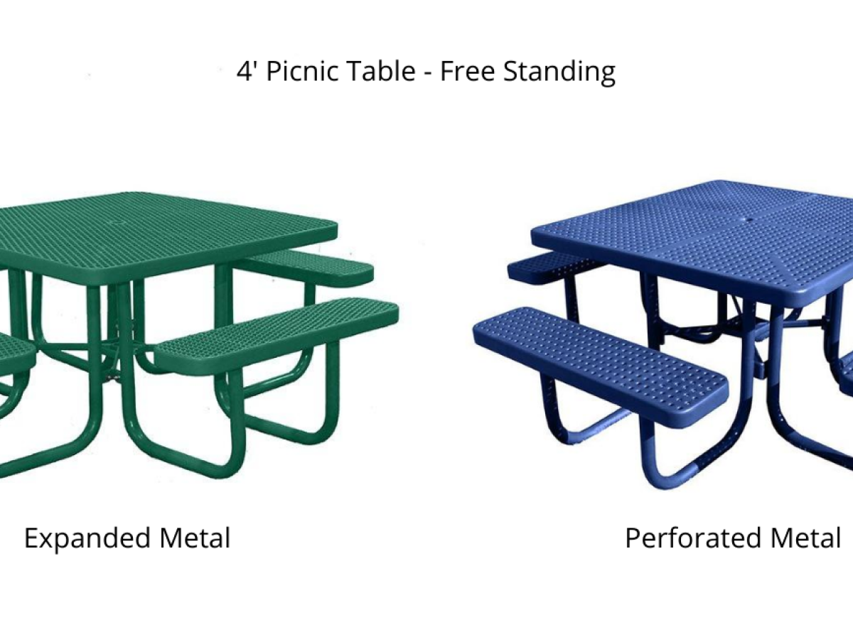 UV Resistant Square Picnic Table - SWS Group