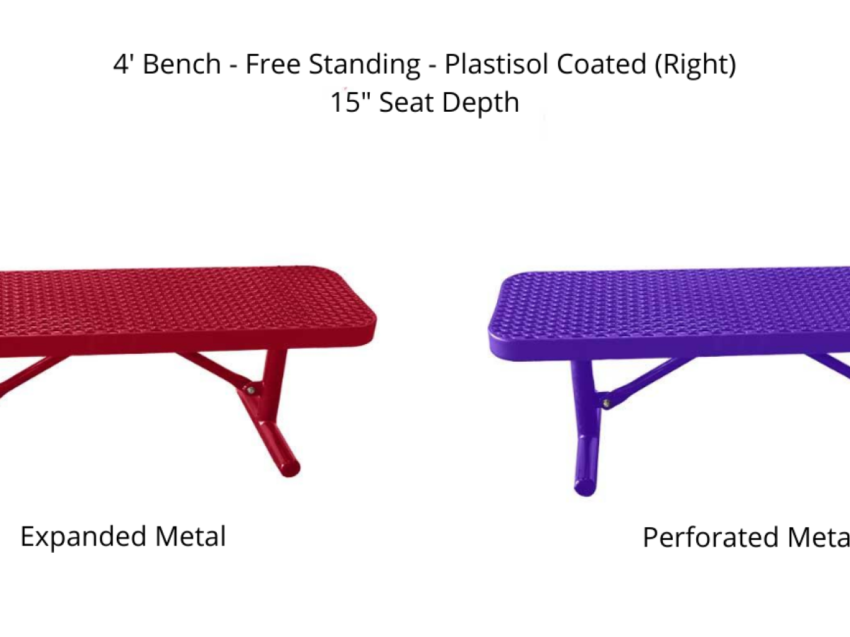 Outdoor Free-Standing Benches - SWS Group