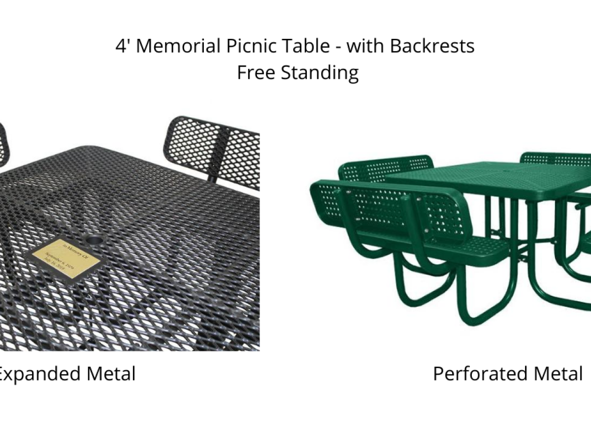 UV Resistant Square Picnic Table - SWS Group