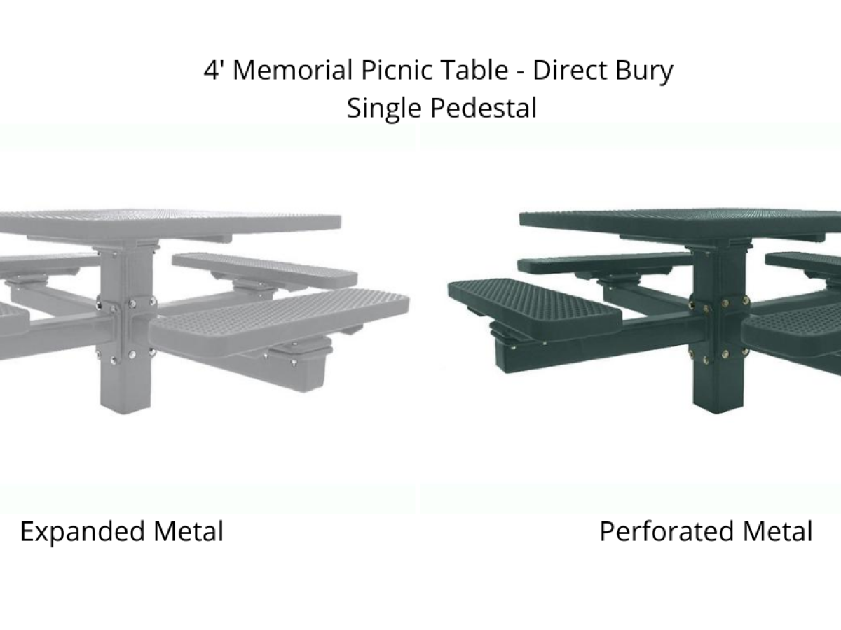 UV Resistant Square Picnic Table - SWS Group