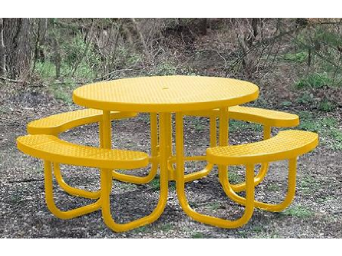 UV Stabilized Metal Picnic Tables - SWS Group
