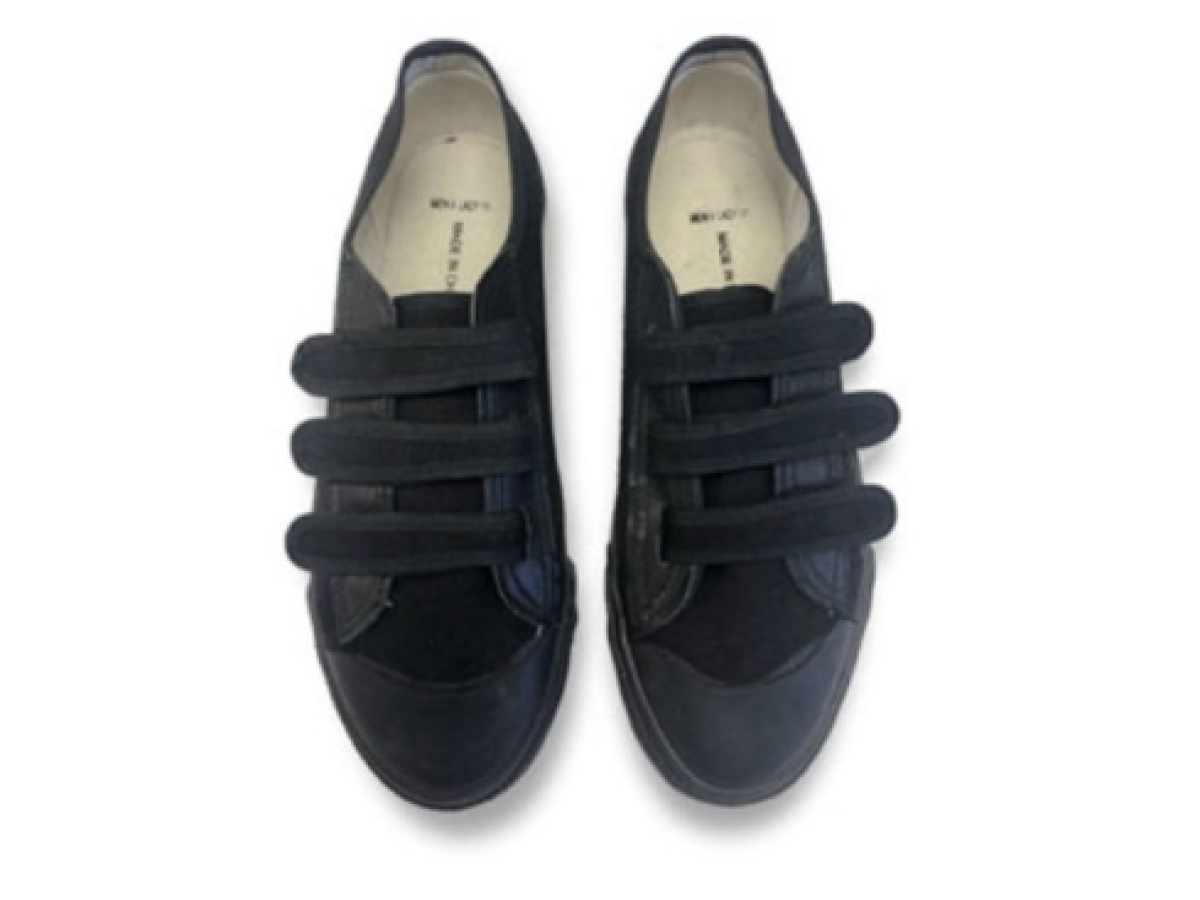 Black Canvas Velcro
